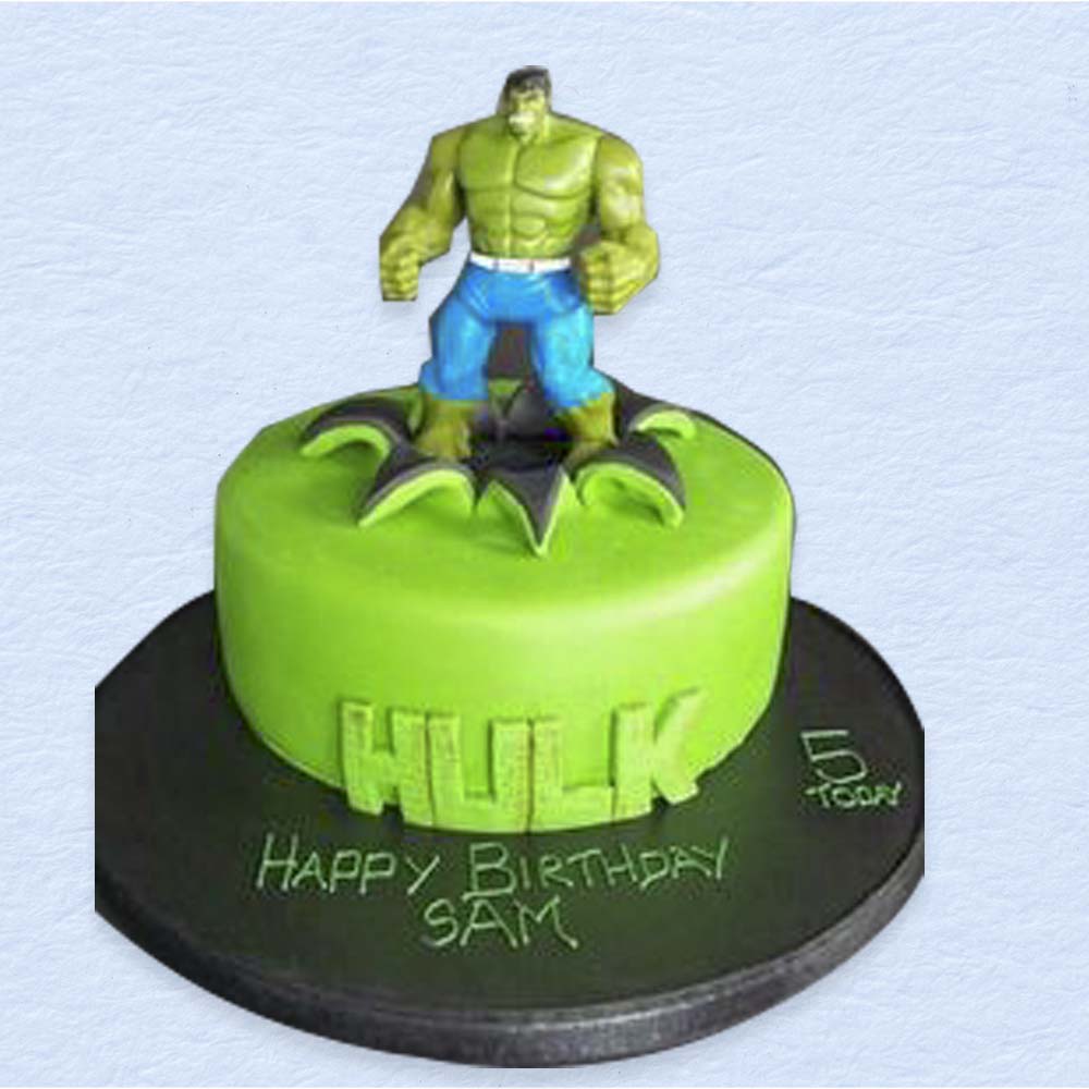 Hulk | Spiderman | Superman | Cake Delivery - Zucchero